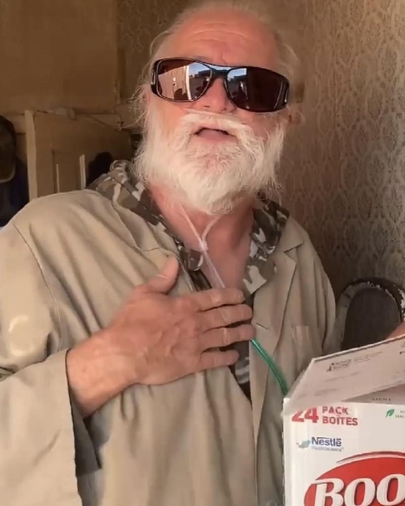 Fred receiving support