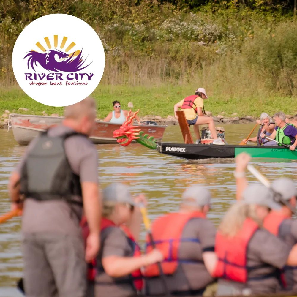 dragon boat on the river