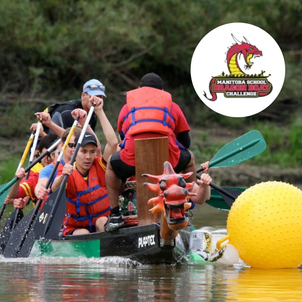 dragon boat on the river